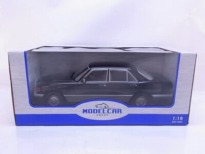 MERCEDES S CLASS 280 SE W126 1979 BLACK MODELCARGROUP MCG 18184 1:18 BENZ - Photo 1/4