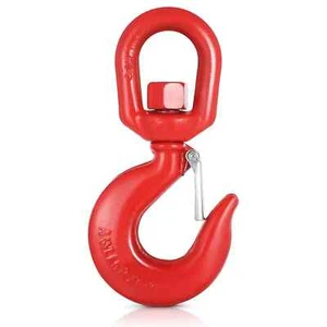 5 Ton Swivel Lifting Hook 3/4" Trade, Heavy Duty Rigging Swivel Hook with Safety - Picture 1 of 7