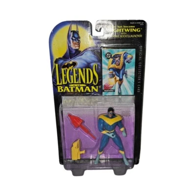 Legends of Batman Robin Becomes Nightwing DC Kenner Vintage Action Figure Sealed - Image 1 of 4