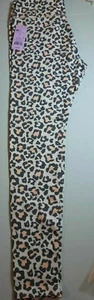 Women's Medium Animal Print High Rise Leggings or Pajama Bottoms - Picture 1 of 7