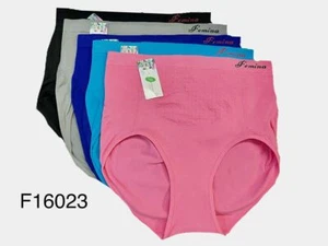 Lot of 3-6 Womens High Waist Stretch Tummy Control Body Shaper Panties Under 23 - Picture 1 of 4