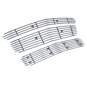 For 2008-2012 Chevy Malibu Stainless Billet Grille Grill Combo Insert - Picture 1 of 7