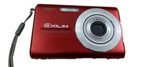 Casio Exilim 7.2 MP Red Digital Camera EX Z75 - Picture 1 of 6