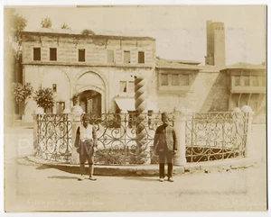 Constantinople: Colonne Serpentine par Mihran Iranian -Tirage albuminé Turquie - Picture 1 of 4