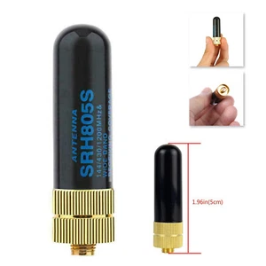 Antena hembra de doble banda SRH805S SMA-F para radio Baofeng GT-3 UV-5R BF-888s - Imagen 1 de 13