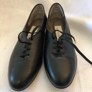 Naturalizer Größe 8 Flache schwarze Damen-Schnürschuhe 43318 - Bild 1 von 7