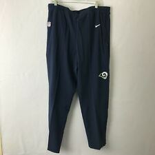 New LA Rams Nike Athletic Pants Men's Navy Blue Poly 4XL Stafford $80