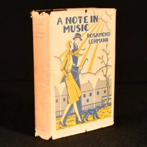 1930 A Note in Music Rosamond Lehmann First Ed Dust Wrap - Picture 1 of 6