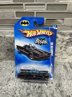 HOTWHEELS BATMAN ТВ-СЕРИАЛ 66 БЭТМОБИЛЬ БЫСТРЕЕ, ЧЕМ КОГДА-ЛИБО 2009 - Изображение 1 из 4