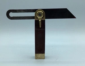 Antique Stanley Rule & Level Co. 6” Sliding T Bevel Pat. Date 9-6-04 - Picture 1 of 7