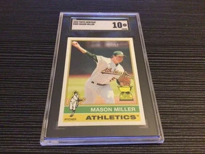 2025 Topps Heritage Mason Miller #405 SGC 10 - Picture 1 of 3