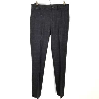 Pantalones al tobillo Lauren Ralph Lauren para mujer 100 % lana a cuadros talla 6 gris preppy oficina Foto 1 de 4