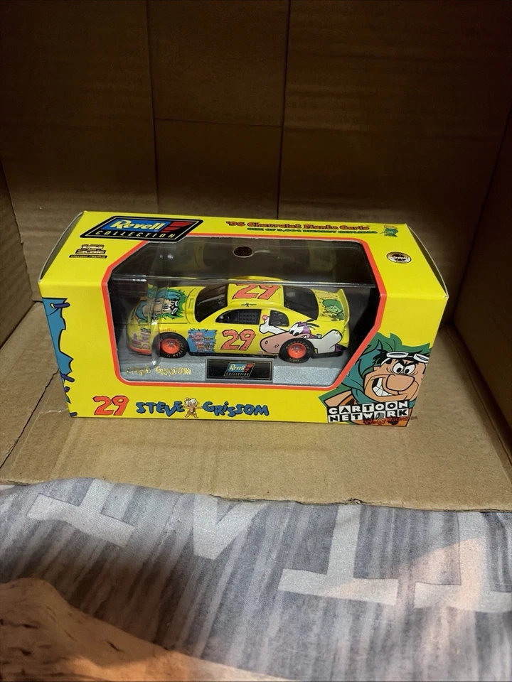 NEW Revell Die Cast Car 1/43 Steve Grissom Cartoon Network Chevrolet Flinstones  - Image 1 of 4