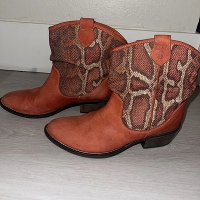 Botas Dr Adam’s para mujer talla US 9 EUR 40 rojas EUROPEAS Grecia RARAS Foto 1 de 4