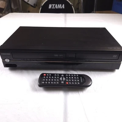 Toshiba SD-V296-K-TU DVD VCR Combo Player with Remote Control Tested Works - Image 1 of 4