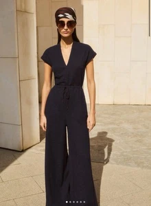 ME+EM TEXTURED JERSEY JUMPSUIT - Picture 1 of 7
