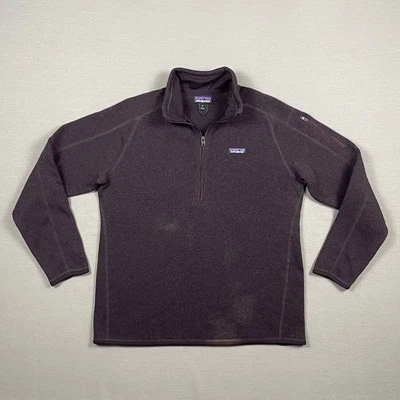 Patagonia Women’s Fleece Better Sweater Size XL Purple 1/4 Zip Pullover Jacket - Image 1 of 4