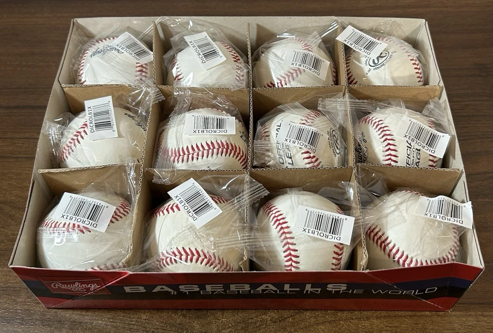 Rawlings Rolb1x Official League Practice Baseball 1 Dozen