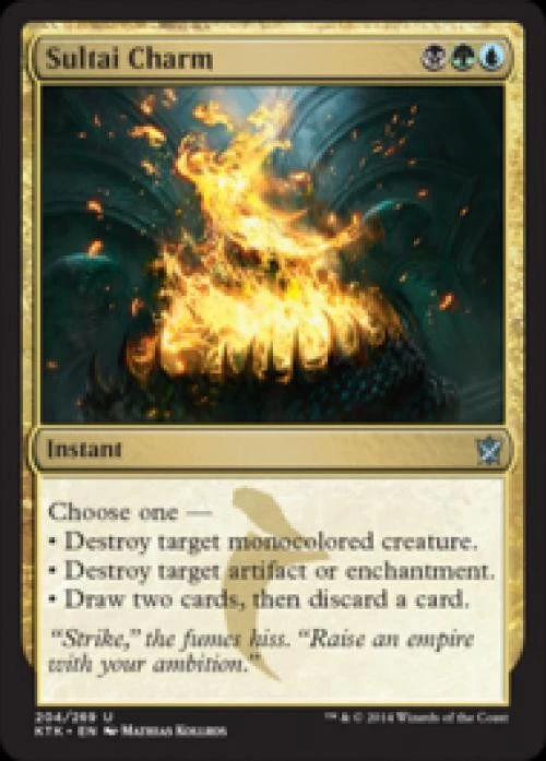Sultai Charm - Light Play MTG Khans of Tarkir - Image 1 of 1