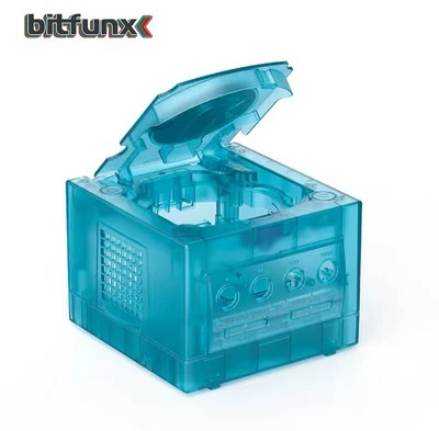 Bitfunx - Nintendo Gamecube GCN Replacement Console shell Transparent Light Blue - Image 1 of 4