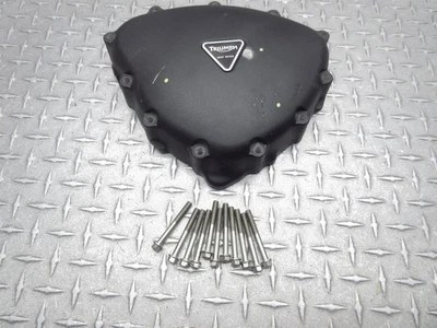 2009 09-16 Triumph Scrambler 900 Estator Magneto Generador Motor Cubierta Lateral OEM Foto 1 de 4