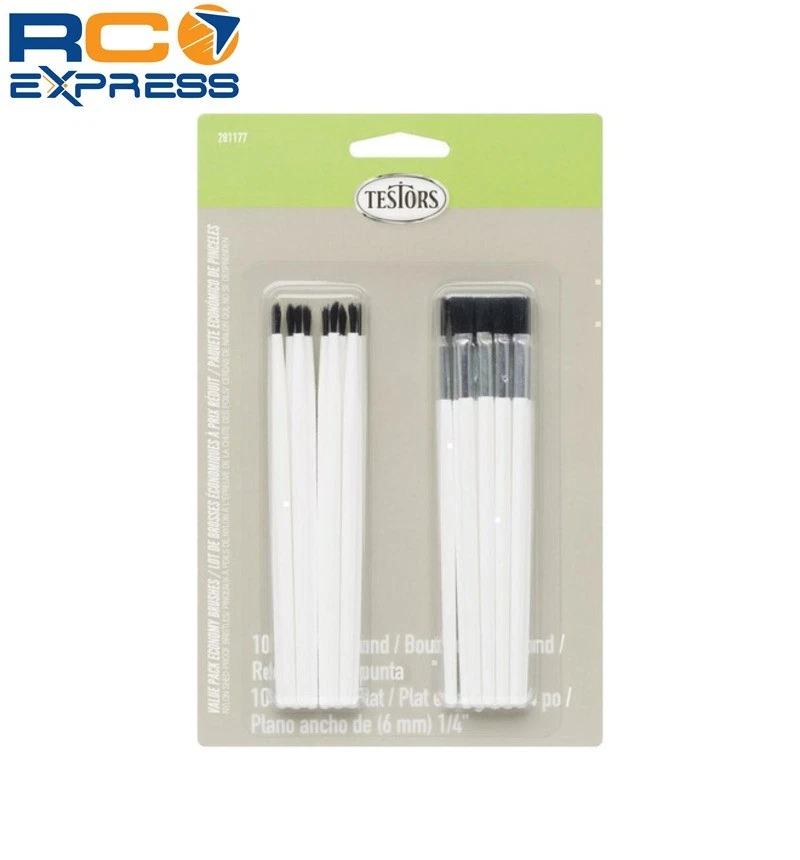 Testors Value Pack Economy Brushes - 20 Pack TES281177 - Image 1 of 1
