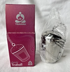 Teavana Stainless Steel Classic Tea Ball Infuser - New in Box - Picture 1 of 5