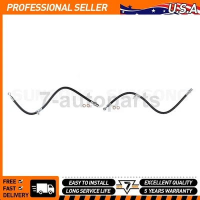 Manguera hidráulica de freno delantero izquierdo derecho Sunsong para Subaru Baja 2003-2006 Foto 1 de 4