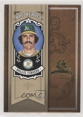 2005 Donruss Diamond Kings HOF Heroes Rollie Fingers #HH-66 HOF - Image 1 of 2
