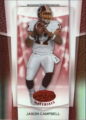 2007 Leaf Certified Materials Mirror Red #16 Jason Campbell /100 - FB - Image 1 of 2