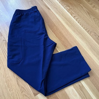 FIGS Navy Yola Skinny Straight Leg Scrub Pants XL PETITE ~ NEW - Image 1 of 4