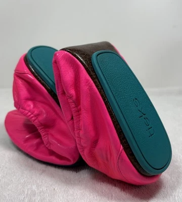 Corbatas para mujer LO ÚLTIMO rosa charol ballet plano talla 8 Foto 1 de 4