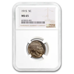 1915 Buffalo Nickel MS-65 NGC - Picture 1 of 3