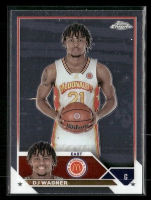 2023 Topps Chrome McDonald's All American #59 DJ Wagner - Image 1 of 2