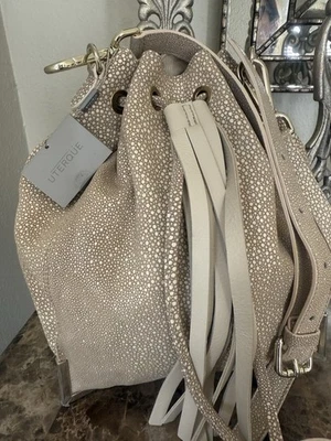 ESTILO ÚNICO UTERQUE!! bolsa de ombro/crossbody US$ 398,00 nova com etiquetas - Imagem 1 de 4