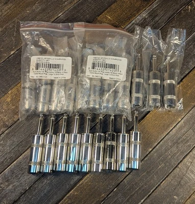 Lot Of 20 New & Opened GLS Audio 1/4” Plug TS Mono Cable Mount Plugs - Image 1 of 4