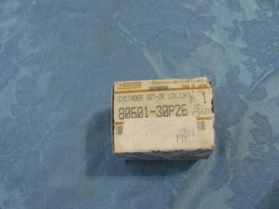 90-93 Nissan 300ZX Door Lock cylinder with key lft  80601-30P26 missing actuator - Изображение 1 из 3