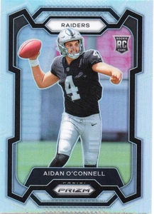 2023 Prizm Aidan O'Connell Silver Prizm RC #360 Las Vegas Raiders - Picture 1 of 2