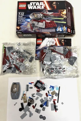 LEGO Star Wars: Obi-Wan's Jedi Interceptor (75135) con caja e instrucciones minifiguras Foto 1 de 4