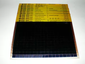 Catálogo de recambios Microfich Nissan Laurel C32 Stand 08/1987 - Imagen 1 de 1