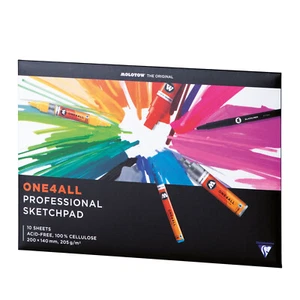 Molotow One4All Paper Set 10 Sheets (A5) for Acrylic, Water & Alcohol Based Pens - Picture 1 of 4