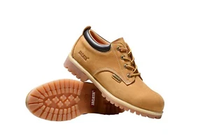 Botas de trabajo Jacata para hombre de 4"" de altura corte bajo zapatos de trabajo de cuero de alta resistencia 8651 - Imagen 1 de 4