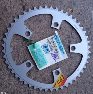 NUEVO DE LOTE ANTIGUO MICHE EPS CHAINRING 48 DIENTES ALEACIÓN LIGERA ENGRANAJE BICICLETA DE COLECCIÓN - Imagen 1 de 2