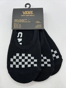 VANS CLASSIC CANOODLE NO-SHOW 3-PACK SOCKS GIRLS/WOMENS SIZE 1-6 - Picture 1 of 3
