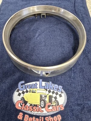 Faro izquierdo pasajero Mercury Monterey 1966 bisel cromado #C6MB-13064-A usado Foto 1 de 4