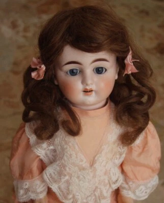 Bambola Antica Tedesca 1900-5 Heubach  - 50 cm - Outfit  Originale - Immagine 1 di 4