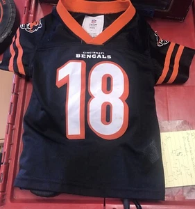 NFL Cincinnati Bengals AJ GREEN Kids Jersey Home Black 3 T (b7) - Picture 1 of 6