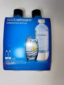 SodaStream Carbonating Bottles 2X1L (two bottles) - Picture 1 of 3