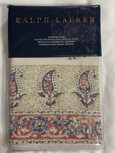 Ralph Lauren Islesboro Fernhill Euro Sham European paisley 26x26 multicolors - Picture 1 of 9