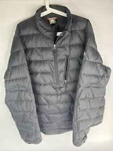 Nike ACG Down Half Zip Jacket Mens XL Extra Large Black Puffer Goose Down Vtg - Picture 1 of 8